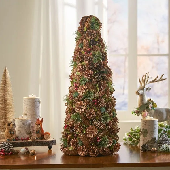 PINE CONE TABLE TOP Tree