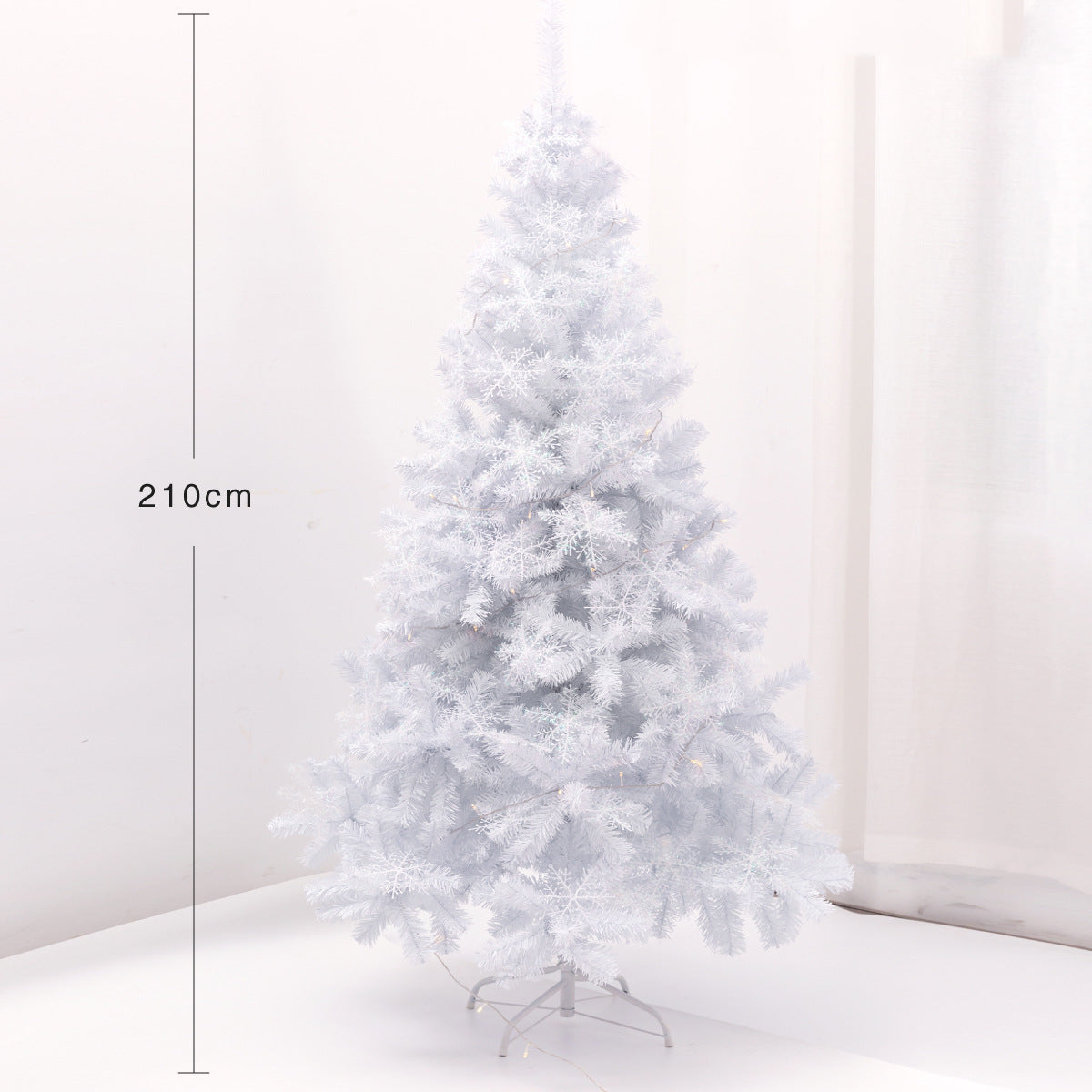 New 1.5, 1.8m Luxury Crypto Home Christmas Decoration White Christmas Tree