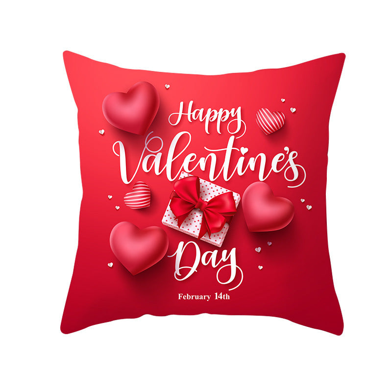 Home Valentine's Day Graphic Print Pillowcase, valentines day, shop valentine's day deals, valentines, valentine's day gifts, valentine day, valentines day gifts, valentines day decor, Decognomes,  valentine decoration, valentines day decoratio, valentine decor, valentines decor, valentines decorations, Valentine's day pillow covers