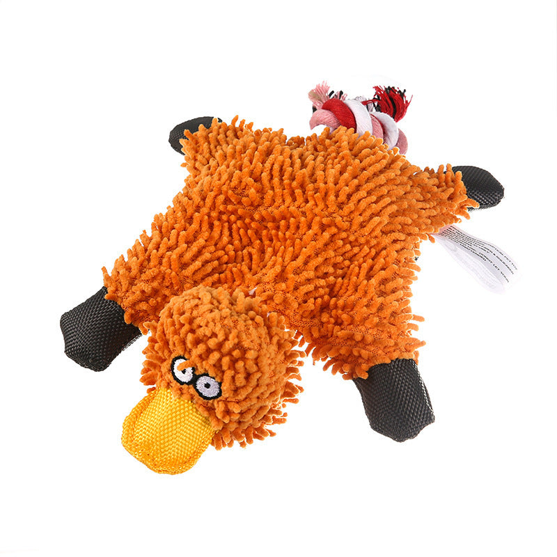 Mop Plush Pet Toy Duck Animal Dog Toys, stuffed animals, weighted stuffed animal, stuffed animal​, highland cow stuffed animal, Plush Toys, Soft Toys, Teddy Bear, plush​, plushies, Decognomes, Plush doll