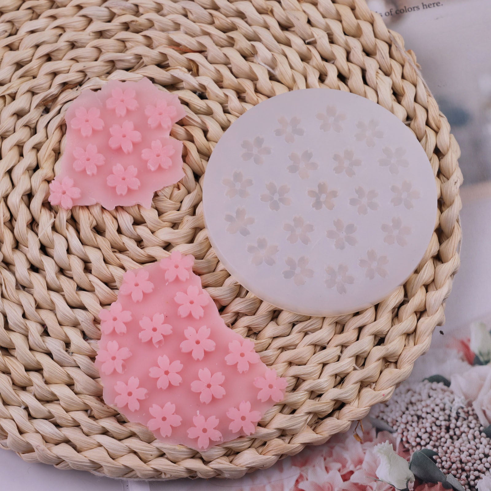 Baking Strawberry Cream Cake DIY Scented Candle Silicone Mold, Geometric candle molds, Abstract candle molds, DIY candle making molds, Silicone candle molds,