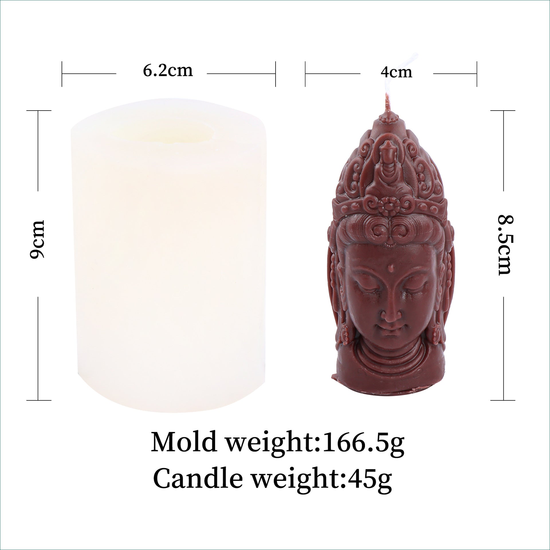 Religious Element Buddha Modeling Candle Silicone Mold, Silicone candle molds, Christmas tree candle molds, Halloween pumpkin candle molds, Easter egg candle molds, Animal candle molds, Sea creature candle molds, Fruit candle molds, Geometric candle molds, Abstract candle molds, DIY candle making molds,