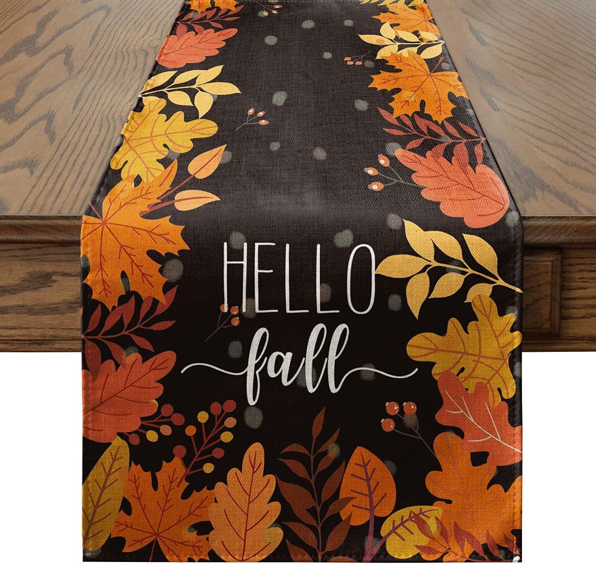 Autumn Thanksgiving Atmosphere Decorative Table Cloth