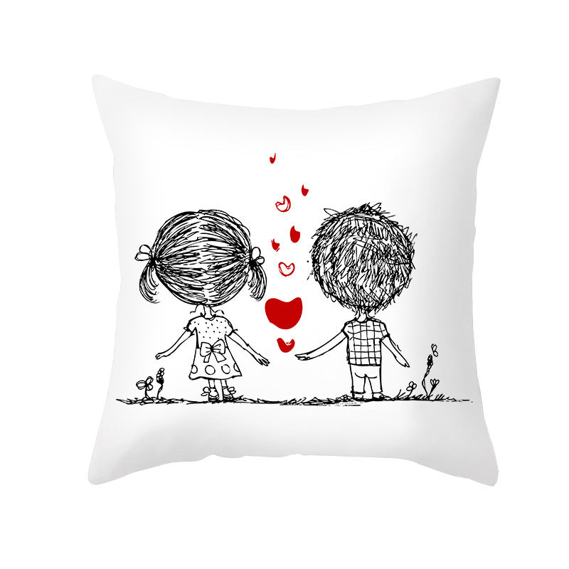 Home Valentine's Day Throw Pillow Cover, valentines day, shop valentine's day deals, valentines, valentine's day gifts, valentine day, valentines day gifts, valentines day decor, Decognomes,  valentine decoration, valentines day decoratio, valentine decor, valentines decor, valentines decorations
