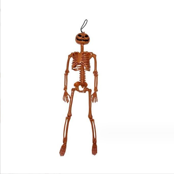 Halloween Simulation 40CM Skeleton Pendant Stand-able Movable Joint