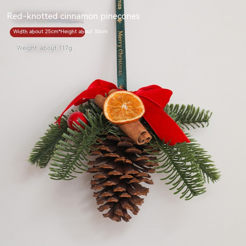 Christmas Decoration Pine Cone Pendant