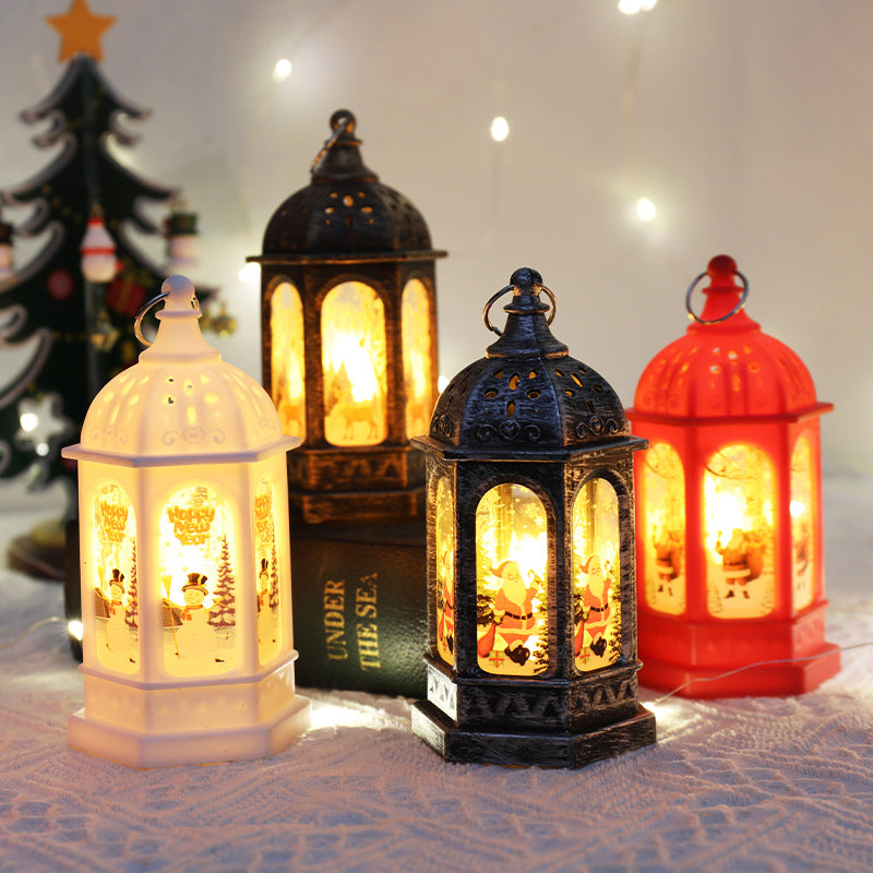 Christmas Decoration Portable Electronic Small Night Lamp Ornaments, Christmas Decoration Ornaments, Christmas Decoration Items