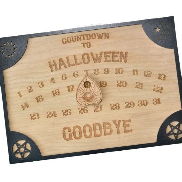 Halloween Countdown Calendar Decoration