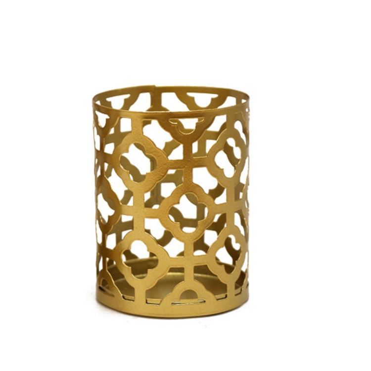 Creative Golden Geometric Hollow Wrought Iron Candle Holder, candle holder, candle stick holder, glass candle holder, iron candle holder, wicker candle holder 2 piece set, candle holders, candlesticks, candle sticks, Luxury candles holders, taper candle holders, candlestick holder, Wooden Candlestick Candle Holder, Metal Candle Holders