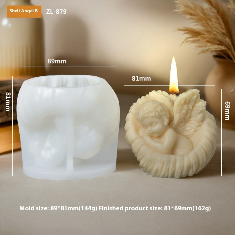 Aromatherapy Candle Soap Silicone Mold