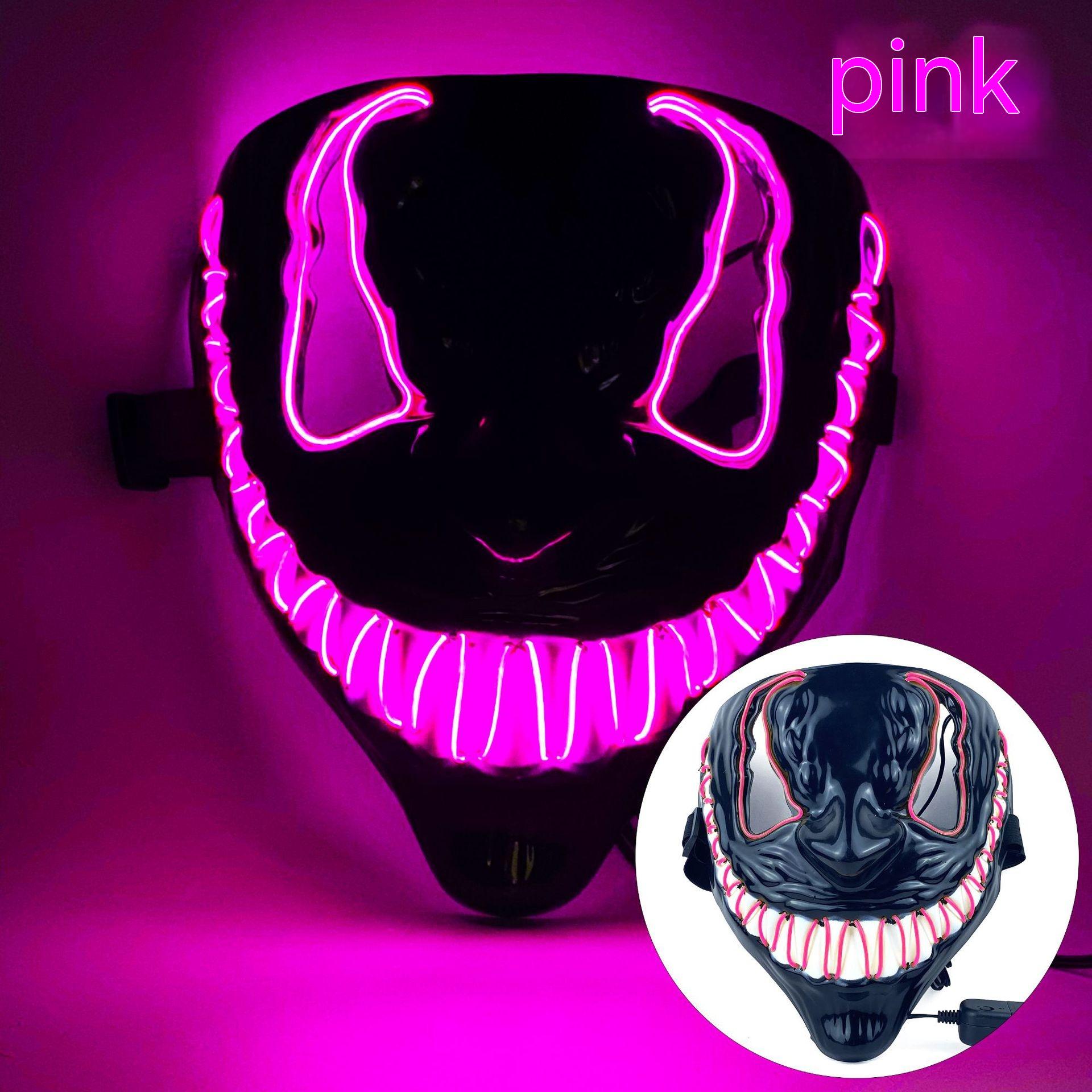 Halloween Horror LED Luminous Mask Dance Party