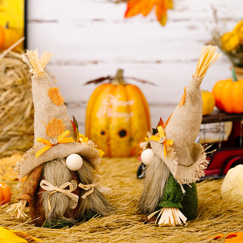 Thanksgiving Decoration Linen Ornaments