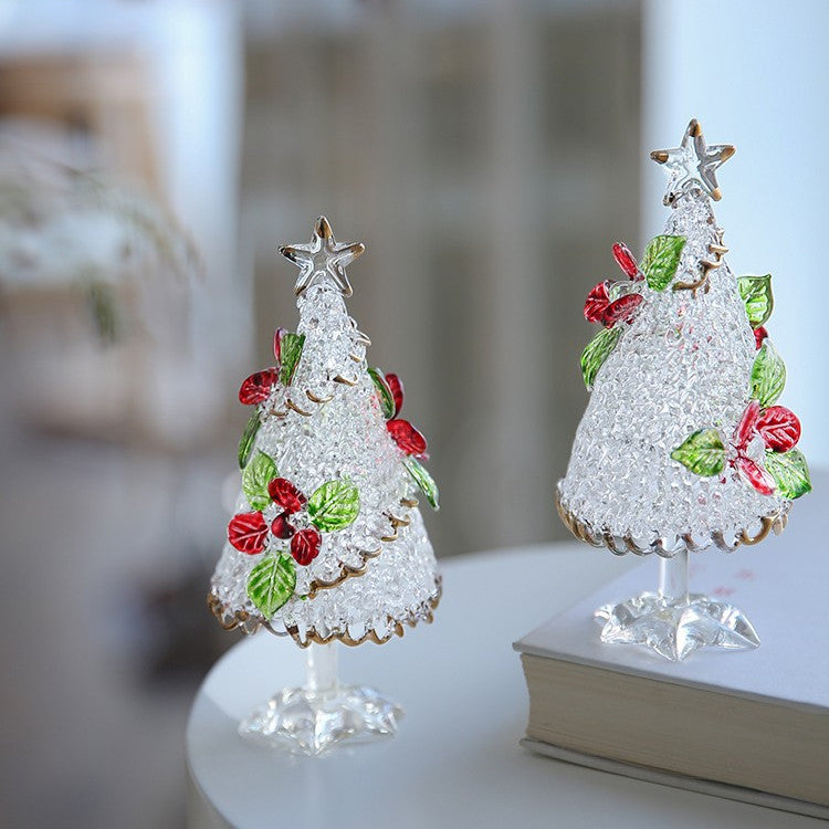 Christmas Tree Decoration Office Desk Surface Panel Creative