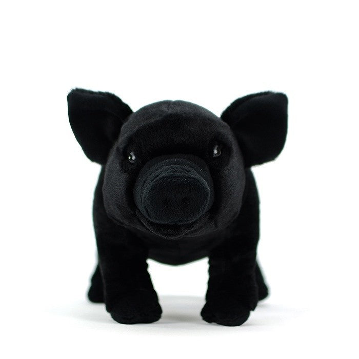 Black Plush Plush Toy Cute Stuffed Animals, stuffed animals, weighted stuffed animal, stuffed animal​, highland cow stuffed animal, Plush Toys, Soft Toys, Teddy Bear, plush​, plushies, Decognomes, Plush doll
