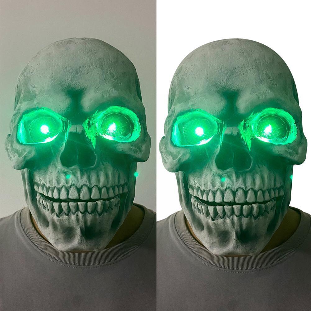 Scary Killer Full Face Halloween Mask, Funny Glowing Masks, Halloween Horror Mask, Halloween LED Full Mask, Skull LED Mask, Animal Mask, Costumes Props Mask, Halloween Masks For Sale, Halloween Masks Near Me, Halloween Mask Micheal Myers, Halloween Mask Store