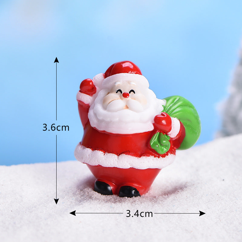 Christmas Fashion Micro Landscape Decorative Ornaments, Outdoor and Indoor Christmas decorations Items, Christmas ornaments, Christmas tree decorations, salt dough ornaments, Christmas window decorations, cheap Christmas decorations, snowmen, and ornaments.