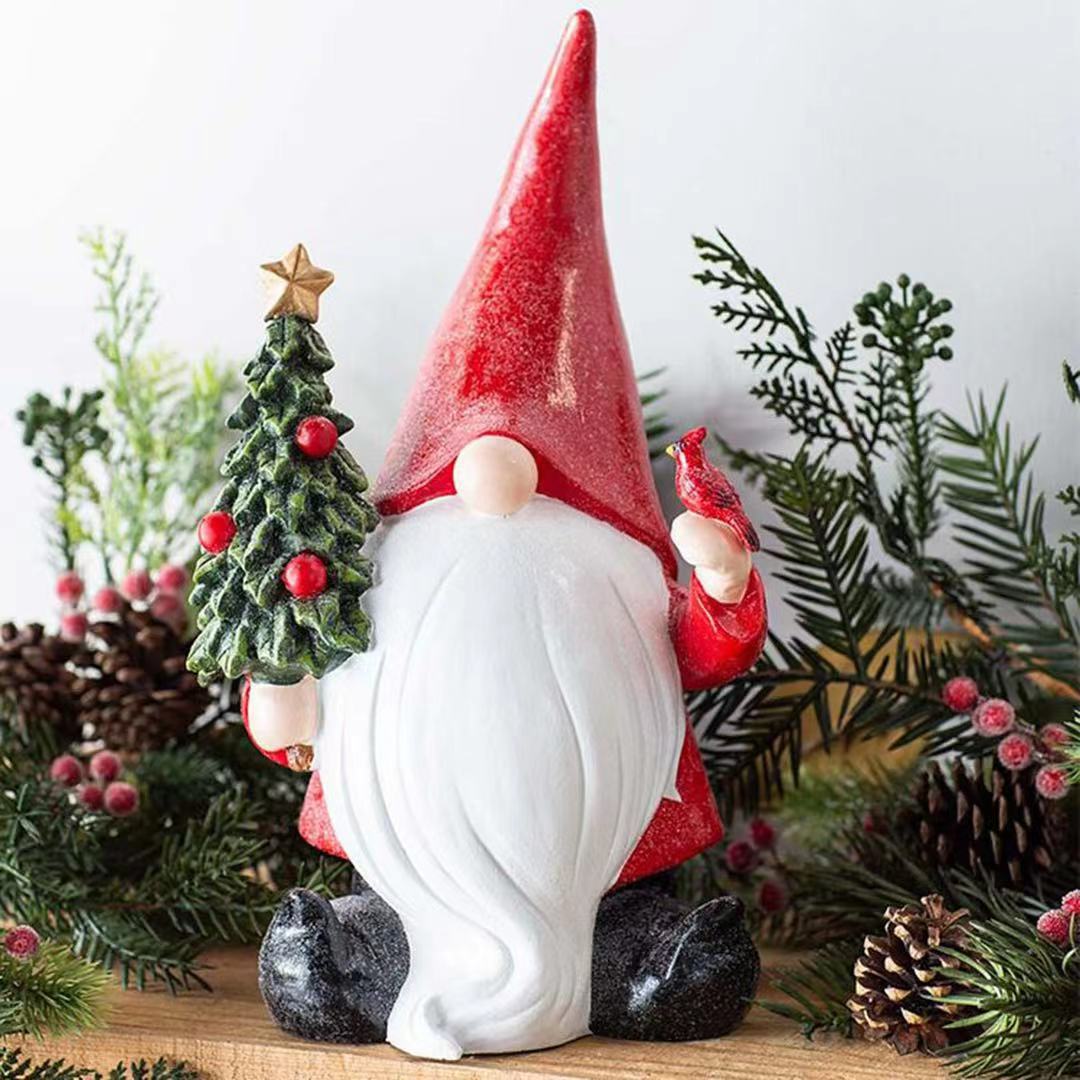 Christmas Tree Gnomes, Decorative Red Christmas Tree Gnome, Christmas Gnomes, Christmas Decoration Gnomes, Xmas Gnomes, Santa Gnomes, DIY gnomes, Gnome Christmas Tree, Nordic gnomes, Tomato Cage Gnomes, Plush Gnomes