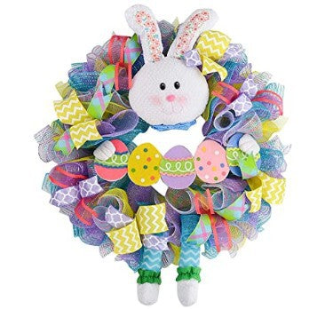 Easter decorations, Easter eggs decorations, Easter bunny decorations, Easter wreaths, Easter garlands, Easter centerpieces, Easter table runners, Easter tablecloths, Easter baskets decorations, Easter grass decorations, Easter candy decorations, Easter lights, Easter inflatables, Easter door wreaths, Easter tree decorations, Easter wall art, Easter banners, Easter window clings, Easter garden flags, Easter outdoor decorations.