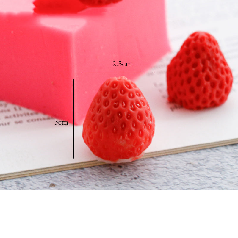 Strawberry Candle Silicone Mold Candle Decoration Mold, Silicone candle molds, Christmas tree candle molds, Halloween pumpkin candle molds, Easter egg candle molds, Animal candle molds, Sea creature candle molds, Fruit candle molds, Geometric candle molds, Abstract candle molds, DIY candle making molds,