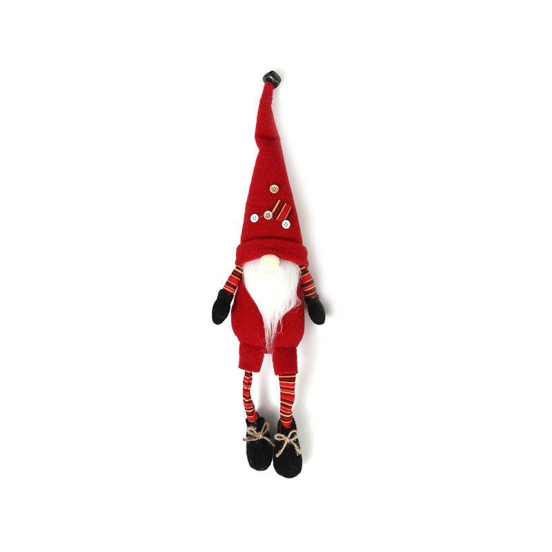 Christmas Colorful Long Legged & Hat Gnomes - Decognomes