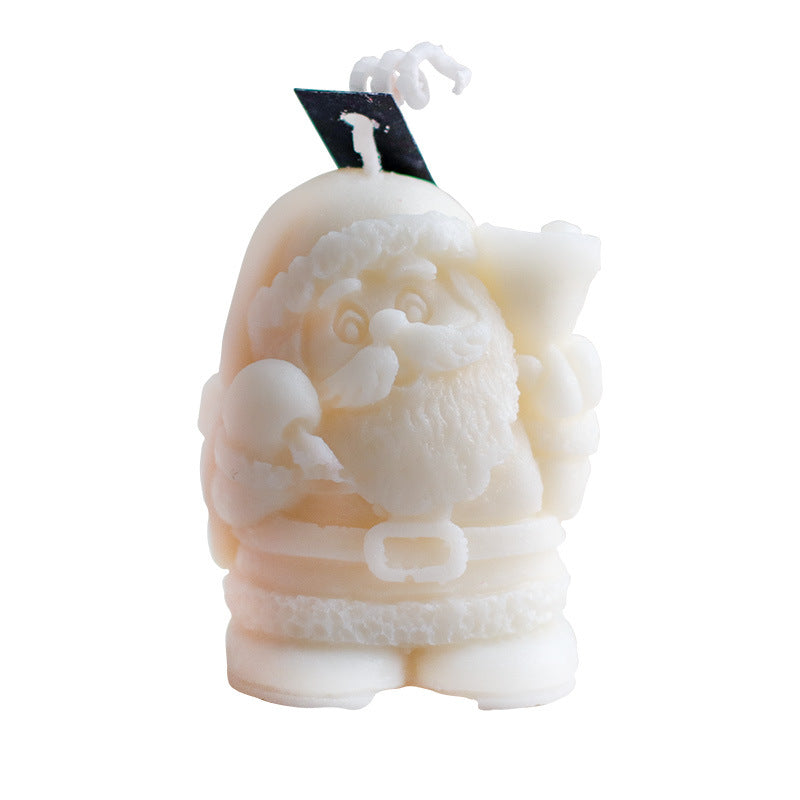Christmas candles, window candles, advent candles, Christmas candle holder, Christmas window candles, Christmas tree candles, Christmas wax melts, Christmas scented candles and electric window candles, 3D Santa Claus Shape Scented Candle Diy Christmas Series Candle Silicone Mold
