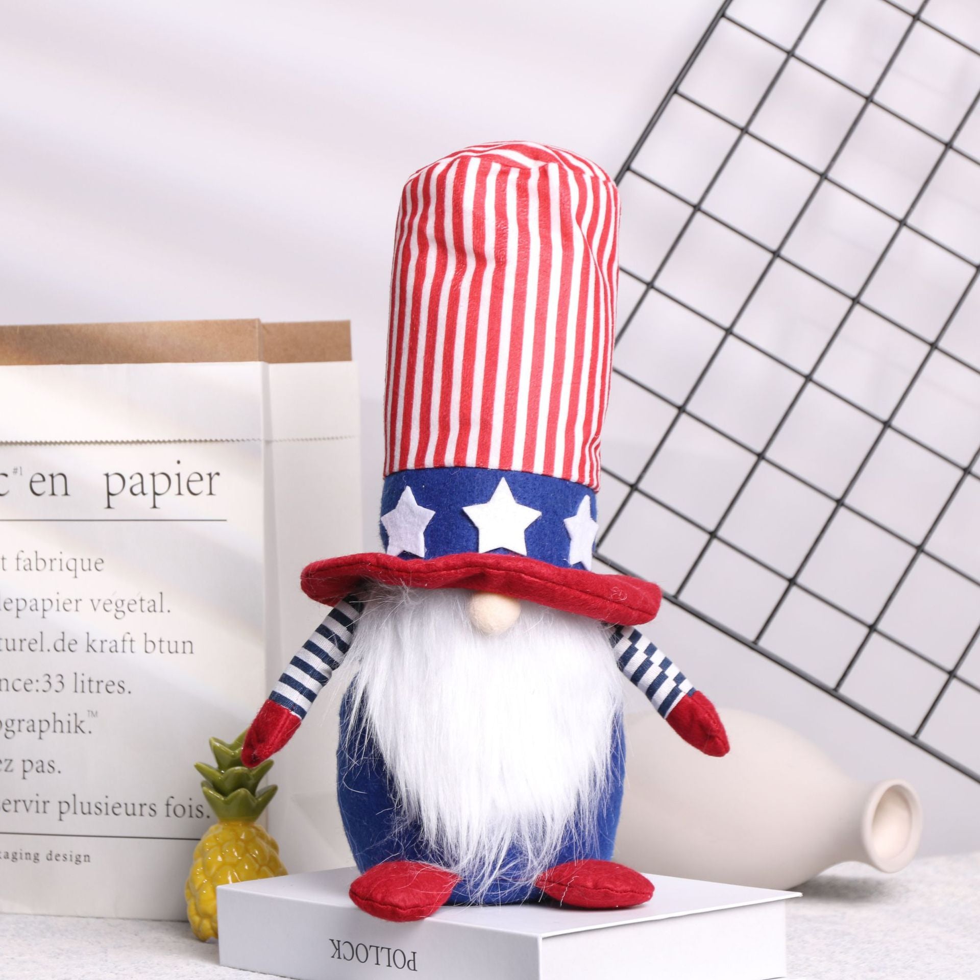 National Day Gnomes Patriotic gnome Independence Day Gnome, 4th July Gnome,  Gnome For Sale, Handmade Gnome. Memorial Day Gnome, Veterans Day Gnome flag day Gnome, Veterans Day Gnome, Labor Day Gnome, Columbus Day Gnome 