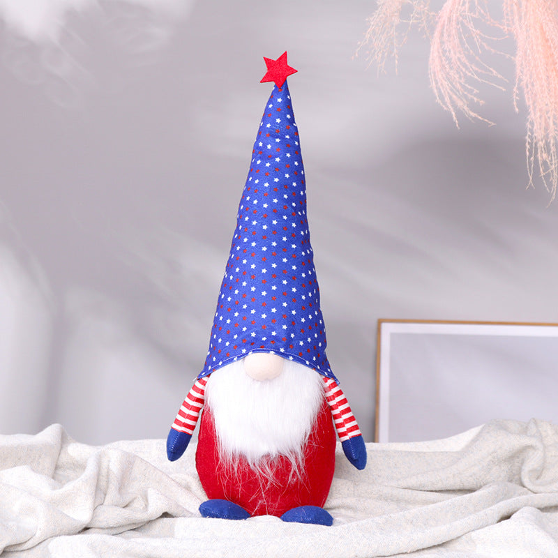 National Day Gnomes, Patriotic gnome, Independence Day Gnome, 4th of July Gnome,  Gnome For Sale, Handmade Gnome,