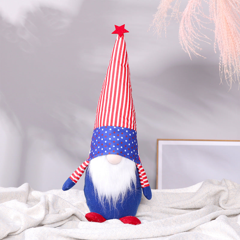 National Day Gnomes, Patriotic gnome, Independence Day Gnome, 4th of July Gnome,  Gnome For Sale, Handmade Gnome,