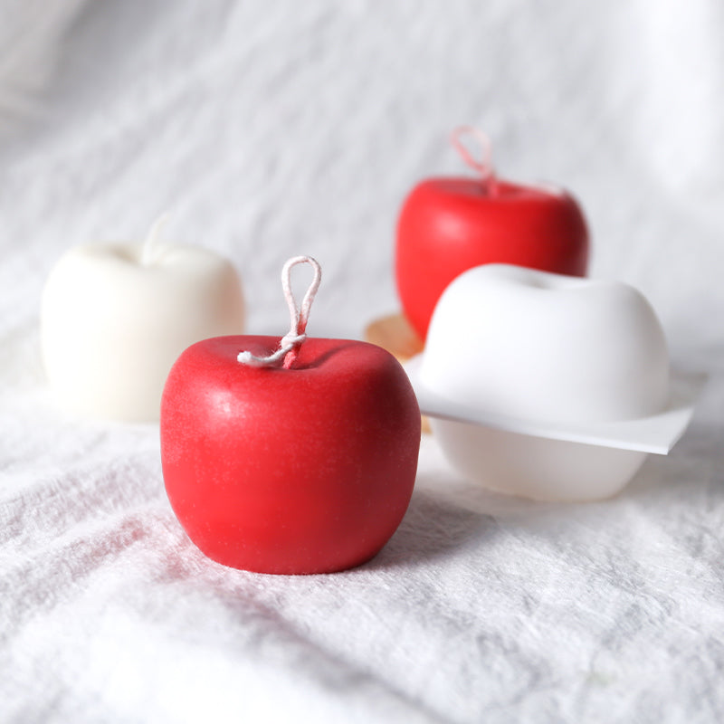 Beautiful Blooming Scented Apple Shaped Candle Diy Mold