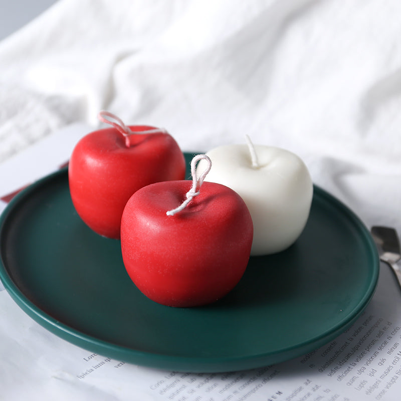 Beautiful Blooming Scented Apple Shaped Candle Diy Mold