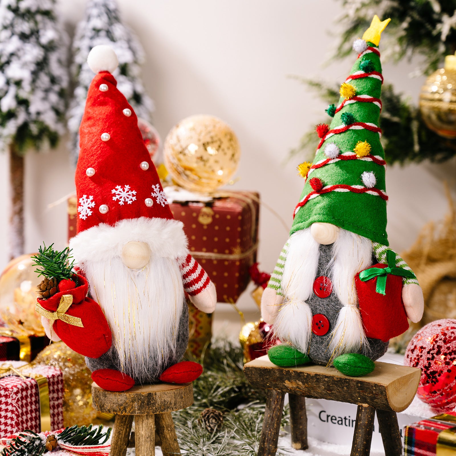 Christmas Is the Most Loveable Celebration For Americans and Christmas Decoration their Always the First Priority That's We Are Here With Christmas Decoration Gnomes, Xmas Gnomes, Santa Gnomes, DIY gnomes, Gnome Christmas Tree, Nordic gnomes, Tomato Cage Gnomes, Plush Gnomes.