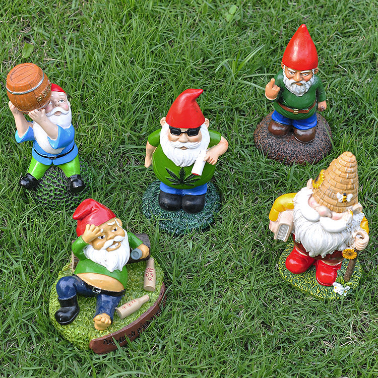 Old Man Resin Garden Gnomes Ornament, Outdoor Garden Gnomes, Old Man Garden Gnomes, Resin garden gnomes, garden gnomes decoration, garden gnomes ornaments