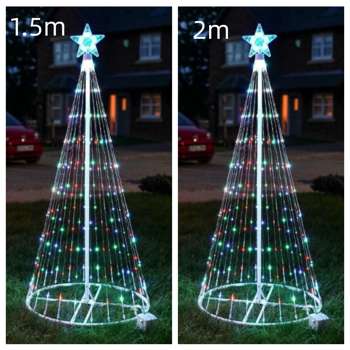 Multi Color LED Animated Outdoor Christmas Tree Lights, Christmas Lights, outdoor christmas lights, christmas tree lights, led christmas lights, solar christmas lights, outside christmas lights, christmas window lights, twinkly lights, christmas garland with lights, xmas lights, c9 christmas lights, battery operated christmas lights, lowes christmas lights