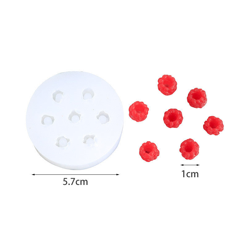 Porous Raspberry Blueberry Fruit Decoration Diy Silicone Mold, Silicone candle molds, Christmas tree candle molds, Halloween pumpkin candle molds, Easter egg candle molds, Animal candle molds, Sea creature candle molds, Fruit candle molds, Geometric candle molds, Abstract candle molds, DIY candle making molds,