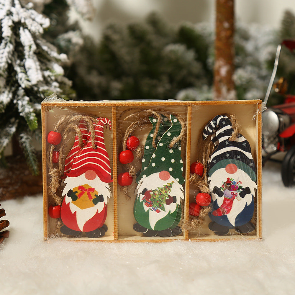 Christmas Gnomes Wooden Board Pendant, Christmas Gnomes, Christmas Decoration Gnomes, Xmas Gnomes, Santa Gnomes, DIY gnomes, Gnome Christmas Tree, Nordic gnomes, Tomato Cage Gnomes, Plush Gnomes