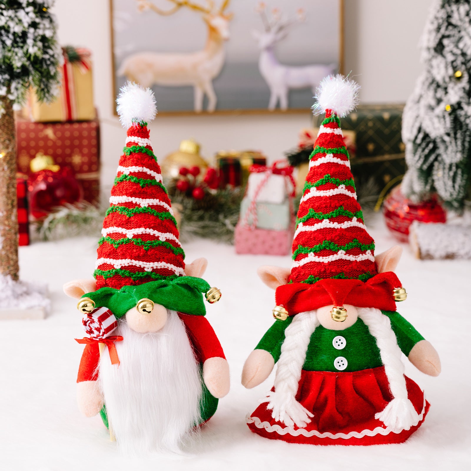 Christmas Bell Fairy Doll Ornaments, Christmas Decoration Gnomes, Xmas Gnomes, Santa Gnomes, DIY gnomes, Gnome Christmas Tree, Nordic gnomes, Tomato Cage Gnomes, Plush Gnomes.