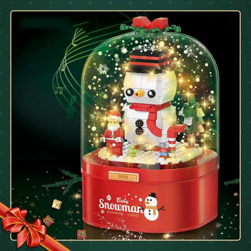 Children's Toys Santa Claus Candy House Music Box, Outdoor and Indoor Christmas decorations Items, Christmas ornaments, Christmas tree decorations, salt dough ornaments, Christmas window decorations, cheap Christmas decorations, snowmen, and ornaments.
