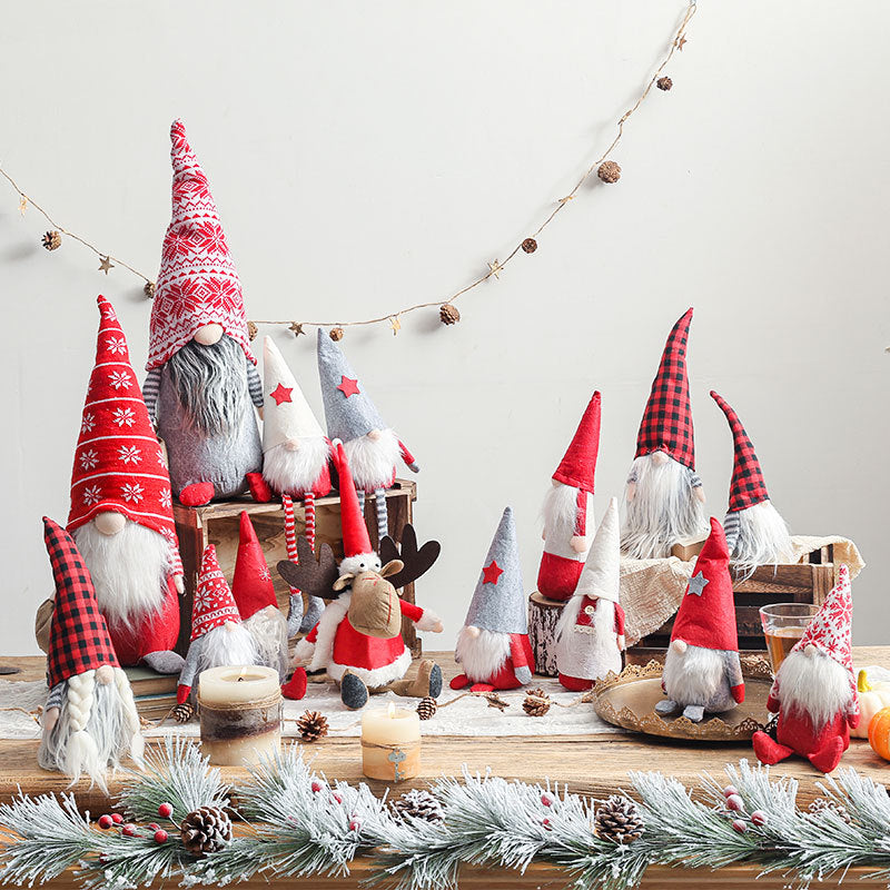 With Christmas Decoration Gnomes, Xmas Gnomes, Santa Gnomes, DIY gnomes, Gnome Christmas Tree, Nordic gnomes, Tomato Cage Gnomes, Plush Gnomes.