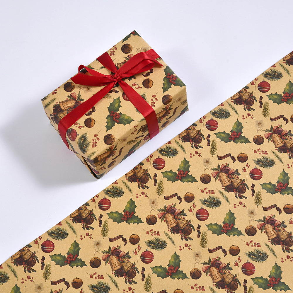 Christmas Gift Wrapping Paper Exquisite Cartoon, Christmas Gift Wraooung Paper, Christmas Decoration Paper, Gift Wrapping Paper, Xmas Decoration, christmas shop, cheap christmas decorations, hallmark ornaments 2021, christmas items, diy christmas decorations