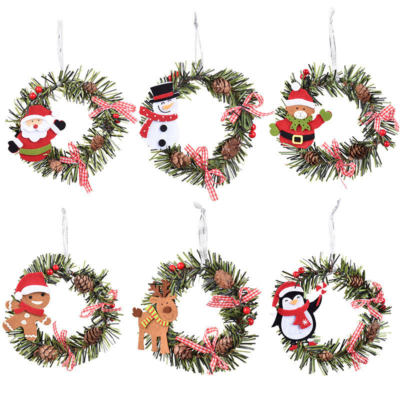 Christmas Snowman Elk Round PVC Pendant, Outdoor and Indoor Christmas decorations Items, Christmas ornaments, Christmas tree decorations, salt dough ornaments, Christmas window decorations, cheap Christmas decorations, snowmen, and ornaments.