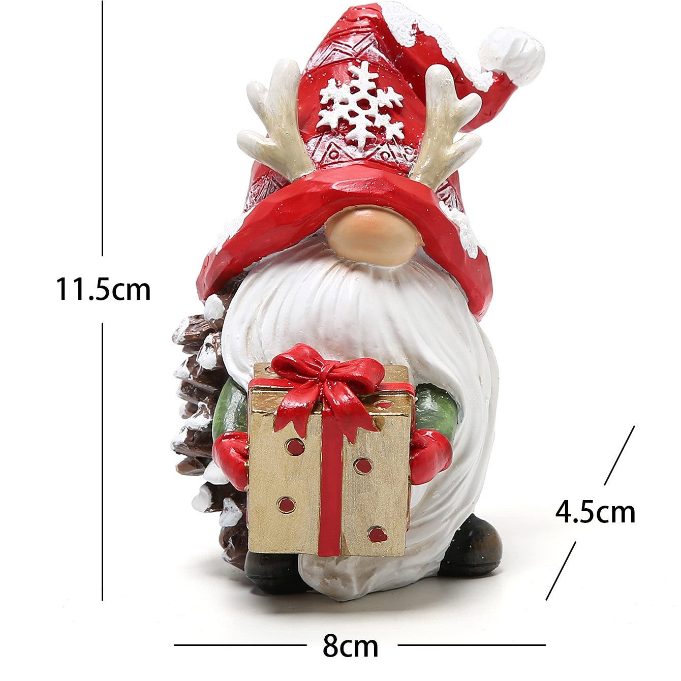 Christmas Statue Gnome Old Man Resin Desktop Ornaments Crafts, Christmas Gnomes, Christmas Decoration Gnomes, Xmas Gnomes, Santa Gnomes, DIY gnomes, Gnome Christmas Tree, Nordic gnomes, Tomato Cage Gnomes, Plush Gnomes