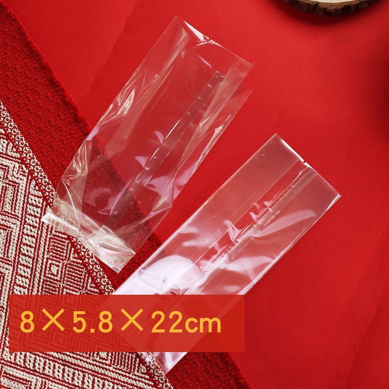 Christmas Biscuit Transparent Packaging Bag, Christmas Packaging Bag, Packaging Material, 