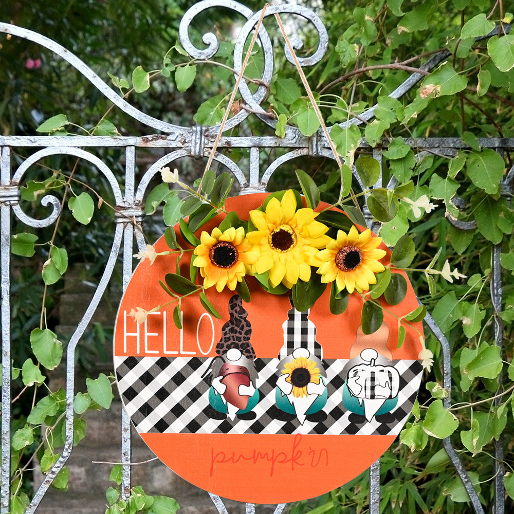New Harvest Festival Decorations Wooden Doorplate, Harvest Gnomes,  Harvest Gnomes Diy,  Harvestfest Gnomes,  Harvest land Gnomes,  Harvest land gnomes trick,  Harvest moon gnomes,  fall harvest gnomes,  Harvest standing gnomes, 