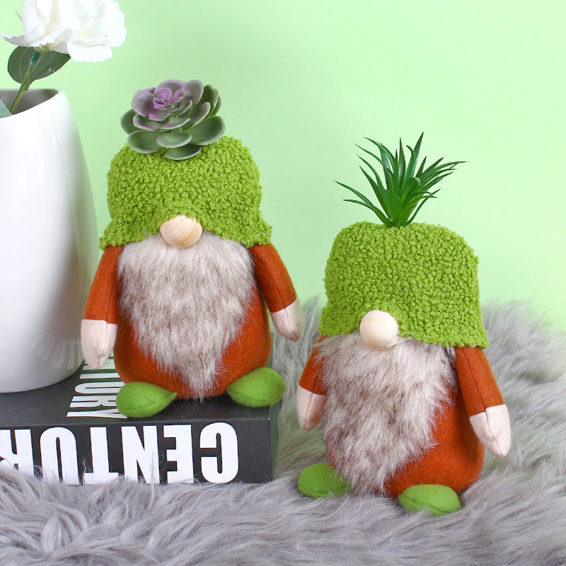 Christmas Decoration Green Succulent Faceless Doll Ornaments, Harvest Gnomes, Harvest Gnomes Diy, Harvestfest Gnomes, Harvest land Gnomes, Harvest land gnomes trick, Harvest moon gnomes, fall harvest gnomes, Harvest standing gnomes, Handmade gnomes, DIY Gnomes, Gnomes For Sale, Crafts Gnome, Decoration Gnomes.