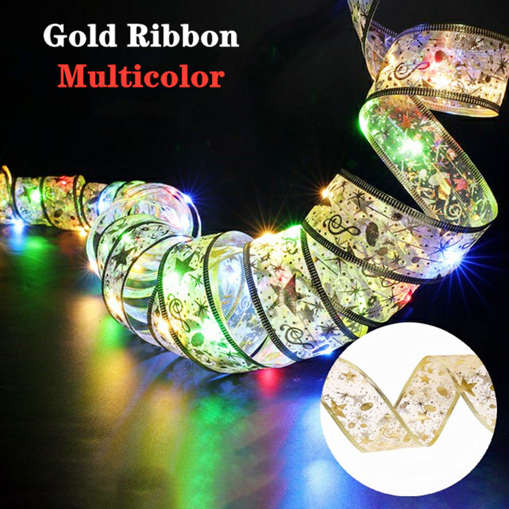 Double Layer Ribbon Lamp Christmas Decoration, Christmas Lights, outdoor christmas lights, christmas tree lights, led christmas lights, solar christmas lights, outside christmas lights, christmas window lights, twinkly lights, christmas garland with lights, xmas lights, c9 christmas lights, battery operated christmas lights, lowes christmas lights