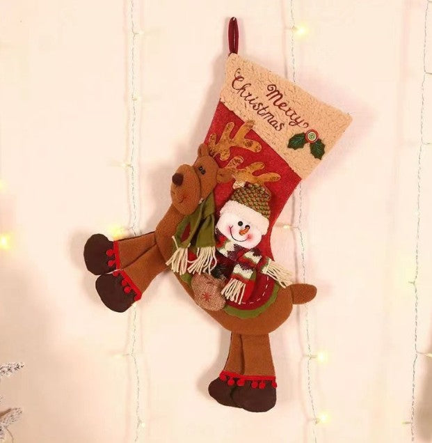 Christmas Decorations Creative Cute Old Man Hanging Bag, Outdoor and Indoor Christmas decorations Items, Christmas ornaments, Christmas tree decorations, salt dough ornaments, Christmas window decorations, cheap Christmas decorations, snowmen, and ornaments.