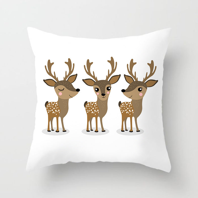 Home Christmas Print Pillow Cushion Cover, Home Christmas Nordic Light Luxury Pillowcase,Home Christmas Atmosphere Decorative Pillow Covers, Outdoor and Indoor Christmas decorations Items, Christmas ornaments, Christmas tree decorations, salt dough ornaments, Christmas window decorations, cheap Christmas decorations, snowmen, and ornaments.