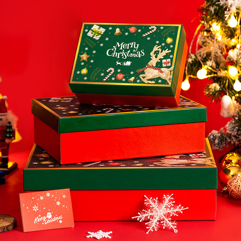 christmas decoration, christmas items, christmas ornaments, diy christmas decorations, Super Large Christmas Gift Box High Grade, Christmas Box Peace Fruit Gift, Christmas Gift Box, Packing Box