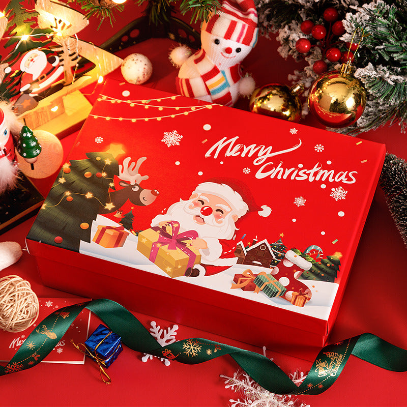christmas decoration, christmas items, christmas ornaments, diy christmas decorations, Super Large Christmas Gift Box High Grade, Christmas Box Peace Fruit Gift, Christmas Gift Box, Packing Box