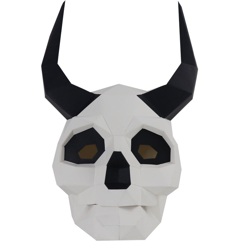 Halloween New Version Of The Devil Skull Creative DIY Mask, Funny Glowing Masks, Halloween Horror Mask, Halloween LED Full Mask, Skull LED Mask, Animal Mask, Costumes Props Mask, Halloween Masks For Sale, Halloween Masks Near Me, Halloween Mask Micheal Myers, Halloween Mask Store